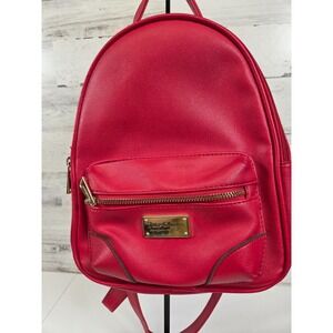 Juicy Couture Red  Mini Logo Backpack Purse Bag Juicy $90.00 MSRP